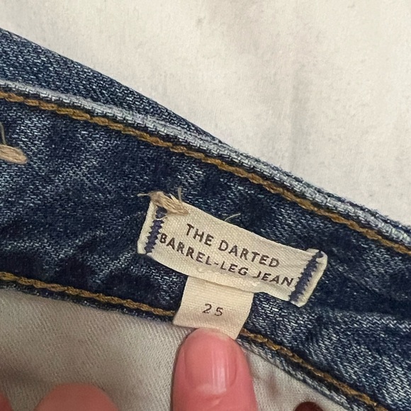Madewell Darted Barrel Jean, size 25 - Picture 6 of 6